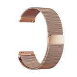 20mm 22mm Width Stainless Steel Band for Samsung Galaxy Watch 42mm 46mm Milanese Wristband Metal Magnetic Release Strap